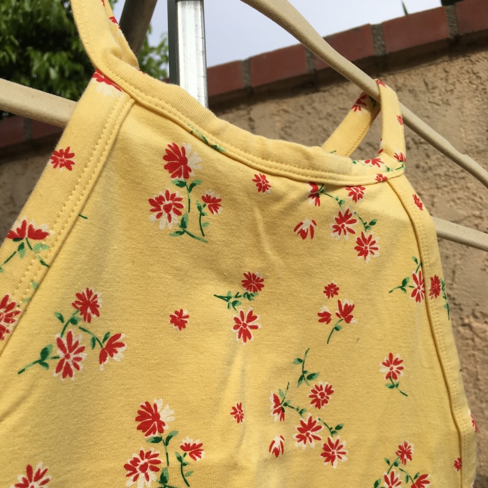 Forever 21 flower bodysuit